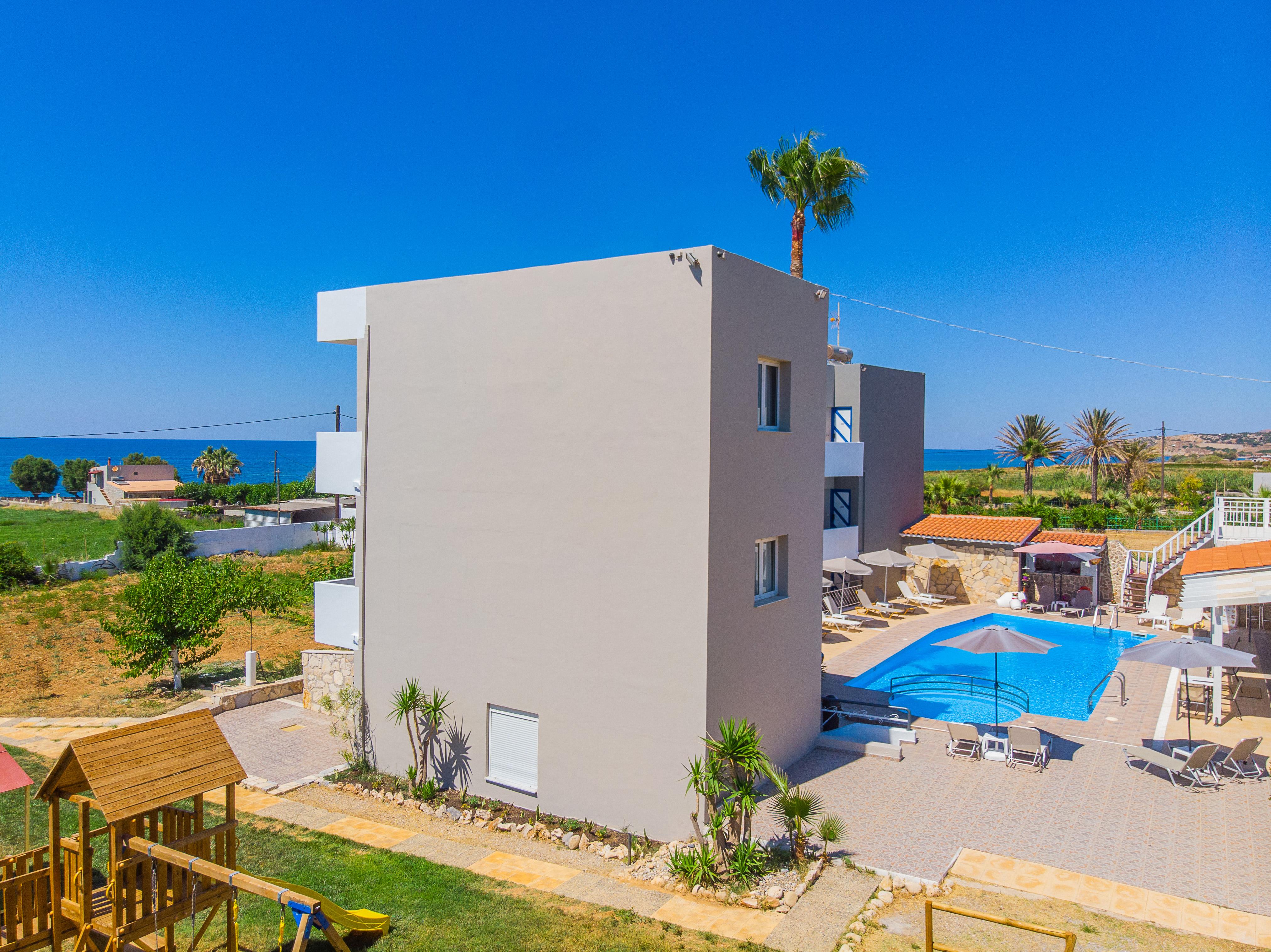 Blue Dream Hotel Stavromenos Exterior foto